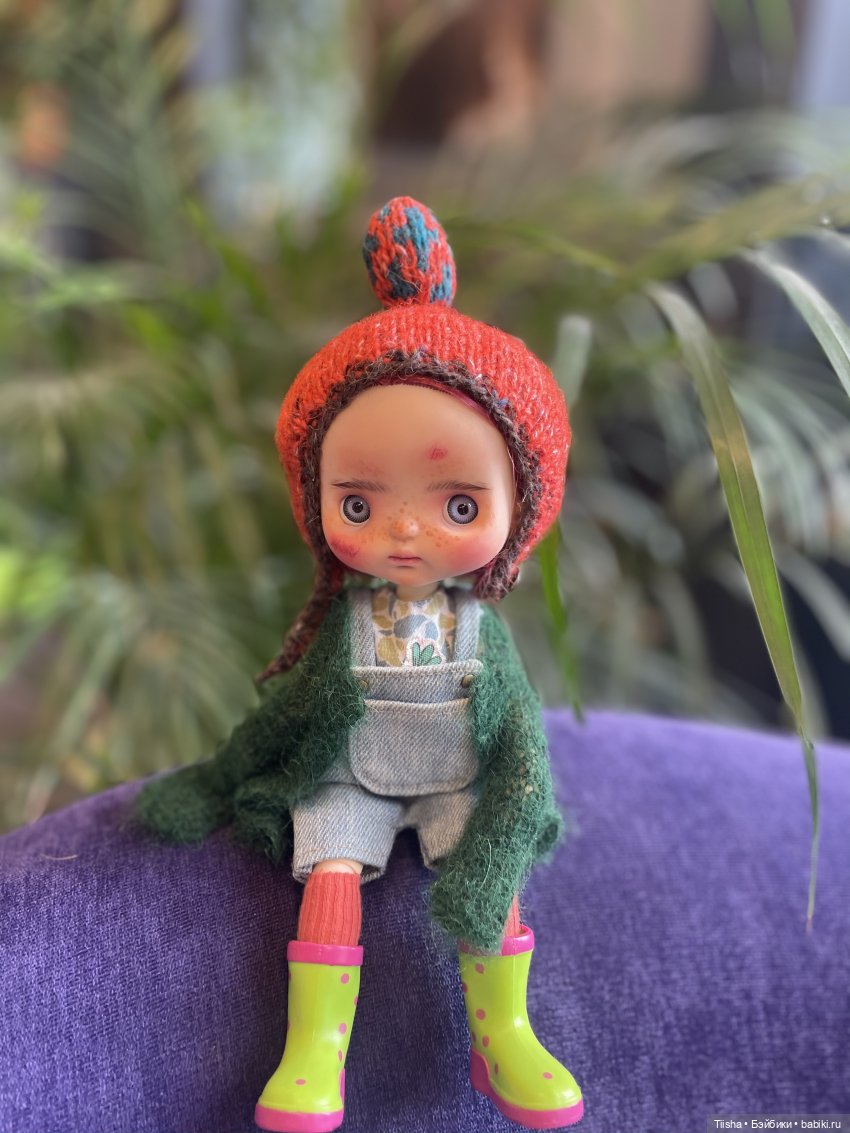 Забавные шапочки для куколок формата Holala и monst doll