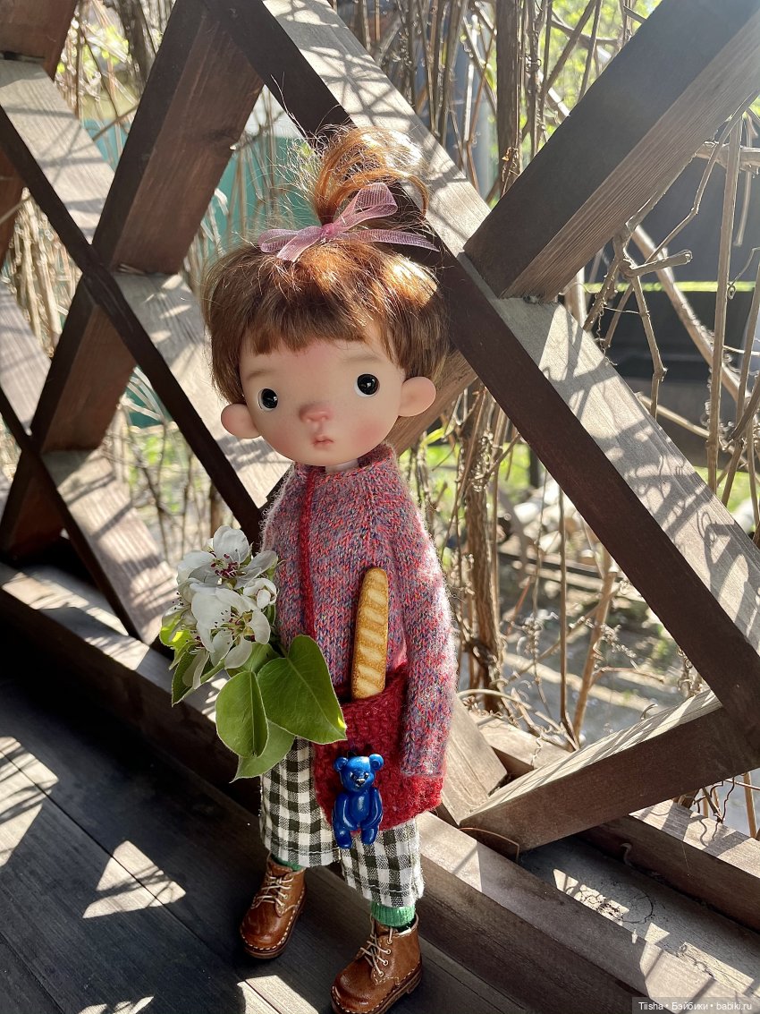 Забавный ушастик Birdy от itswafflecon