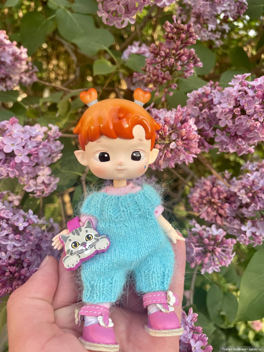 Hacipupu от Pop Mart на теле ymy