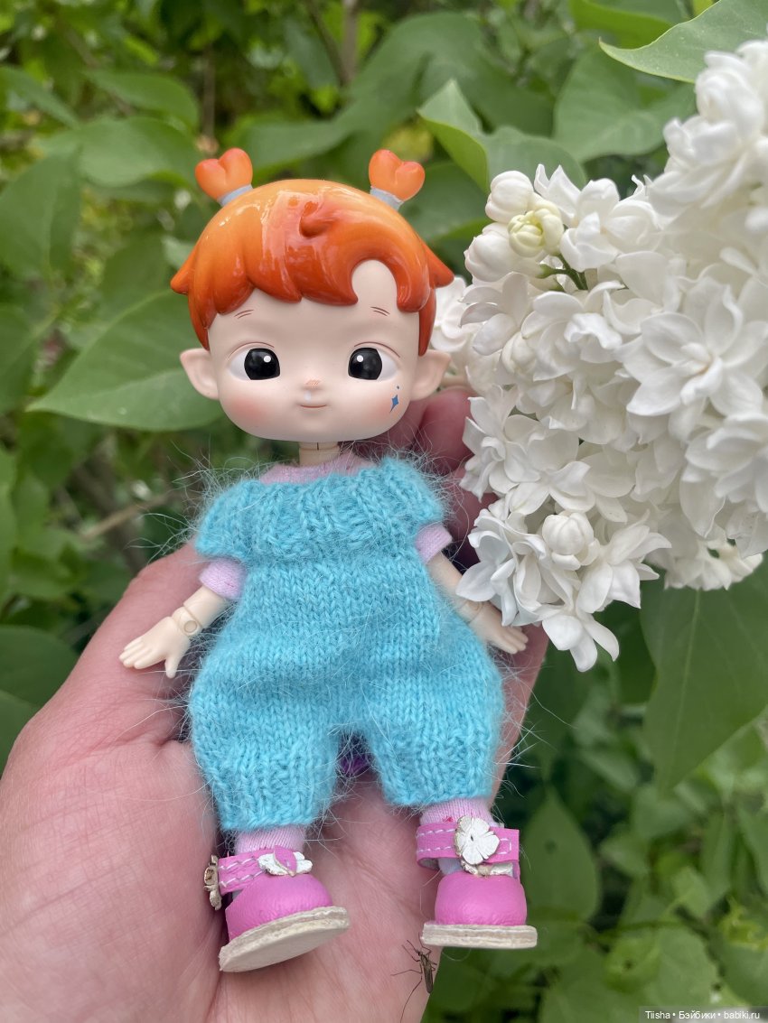 Hacipupu от Pop Mart на теле ymy