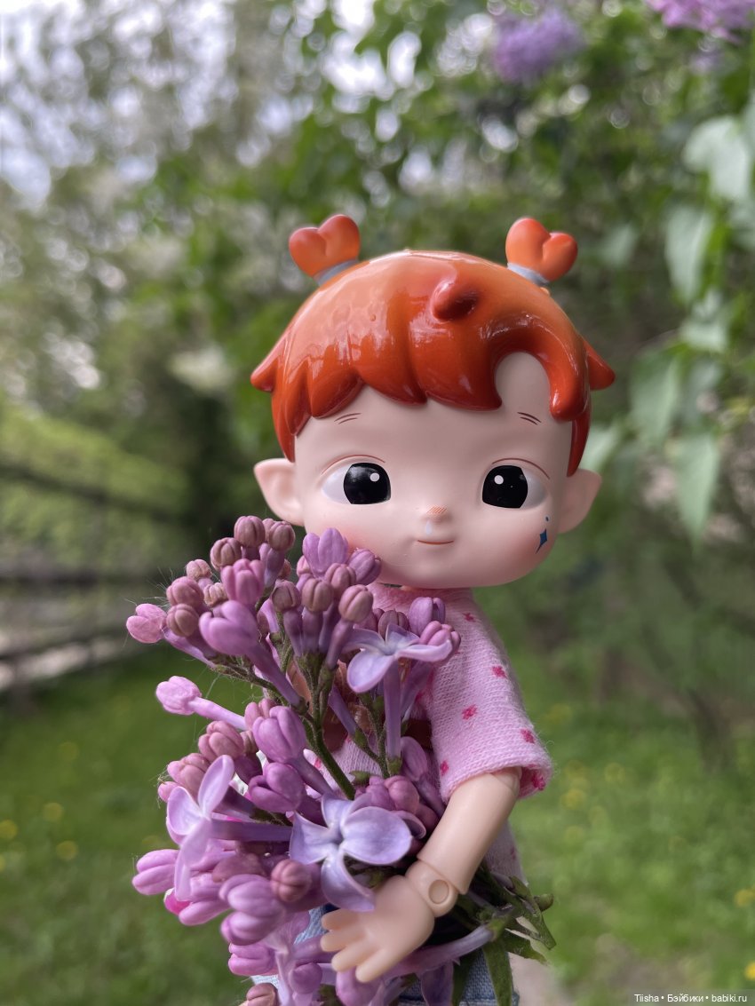 Hacipupu от Pop Mart на теле ymy