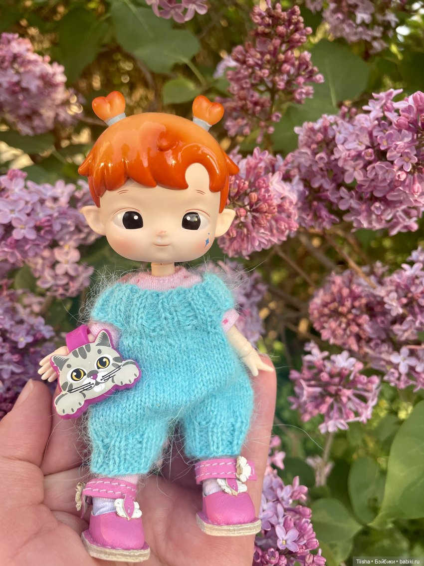 Hacipupu от Pop Mart на теле ymy