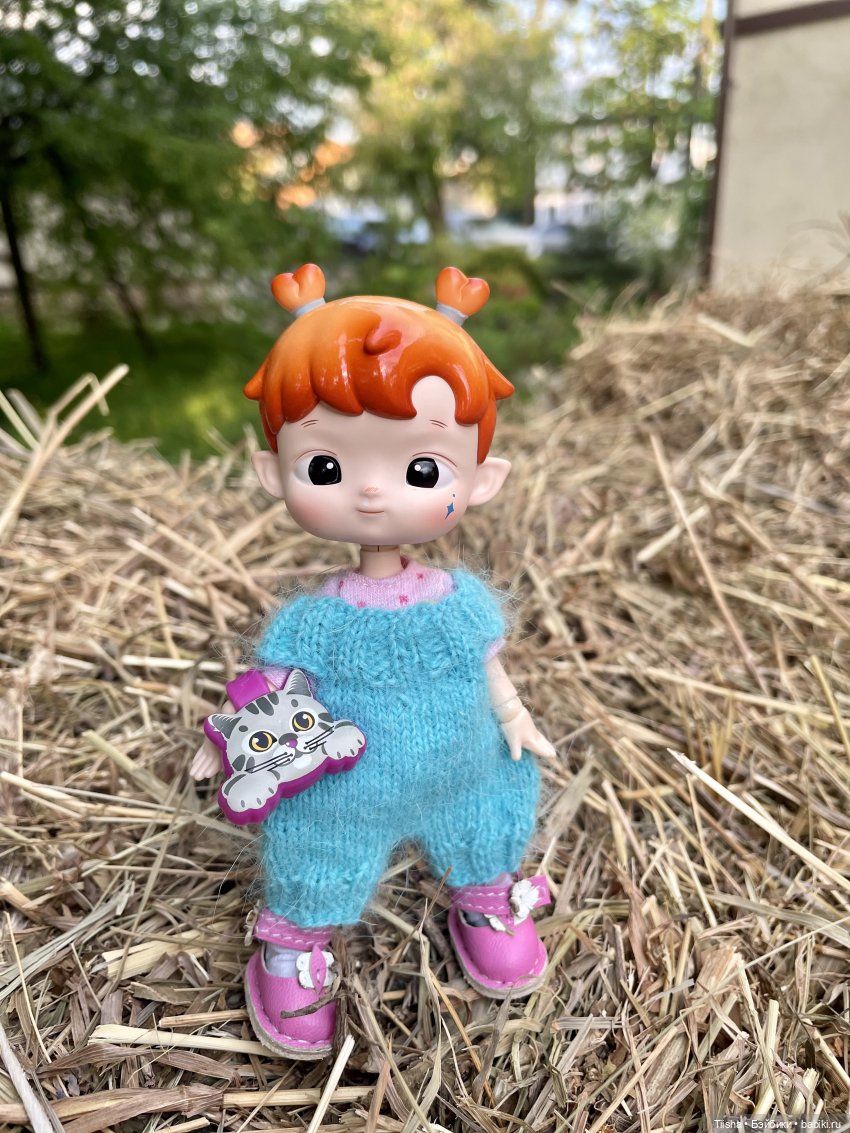 Hacipupu от Pop Mart на теле ymy