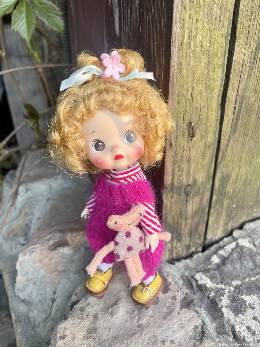 Кудряшка mini cherry doll