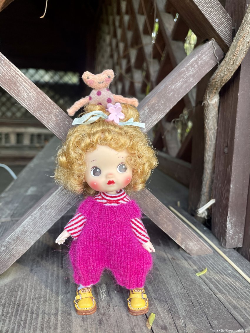Кудряшка mini cherry doll