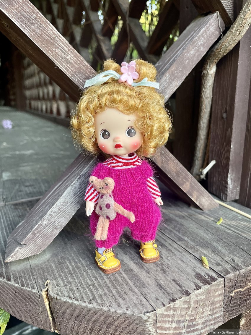 Кудряшка mini cherry doll