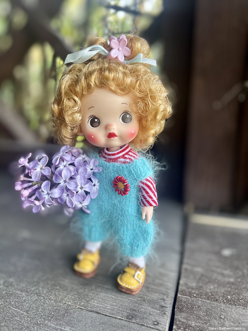 Кудряшка mini cherry doll