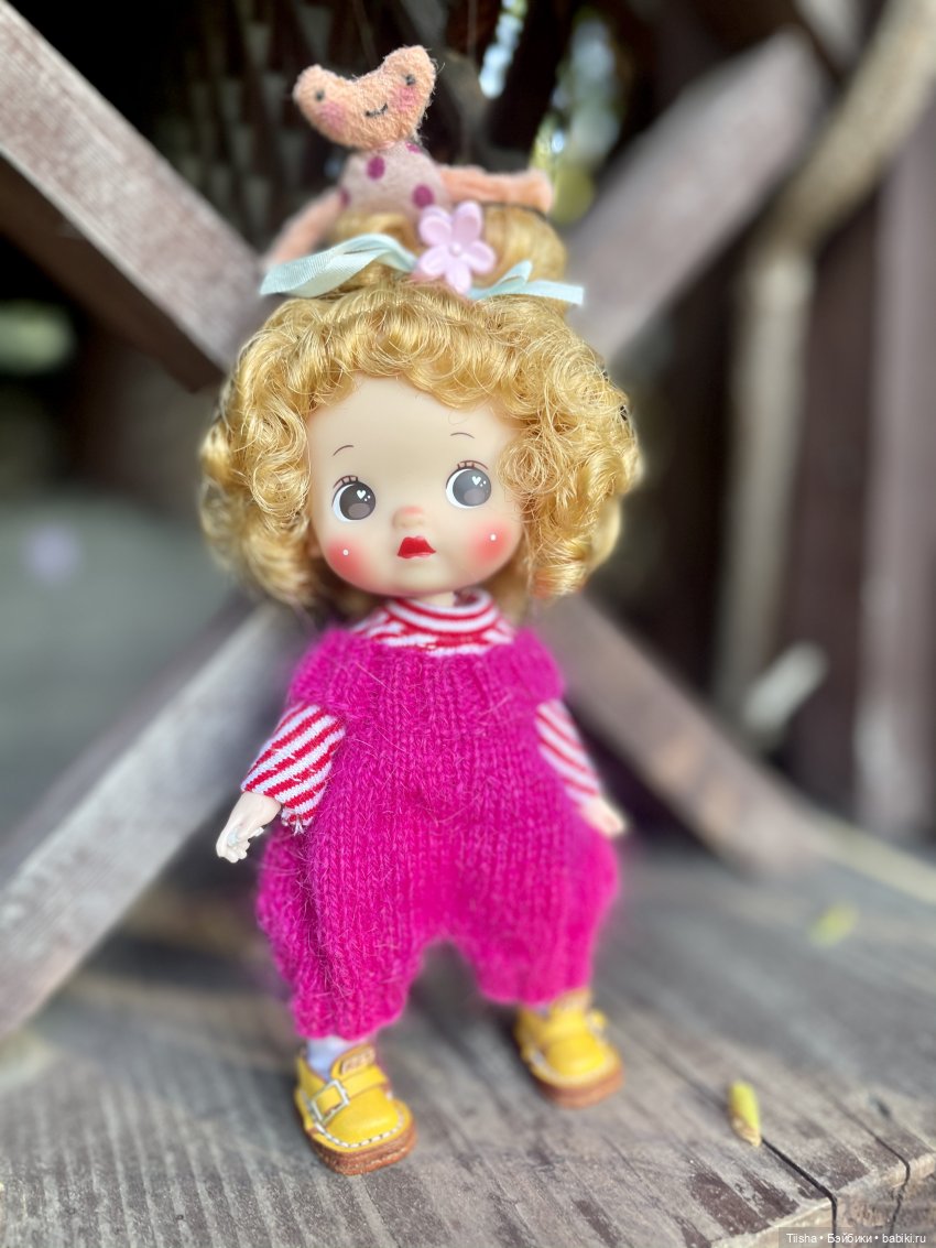 Кудряшка mini cherry doll