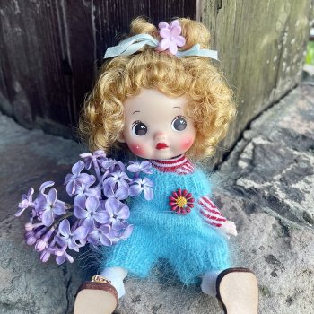 Кудряшка mini cherry doll