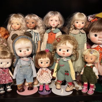 Щекастый qbaby формата ob11