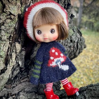 Мой маленький Мухоморчик (mini cherry doll)