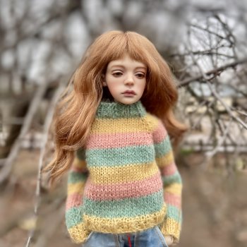 Весенняя погода и новый свитер…