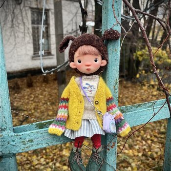 Осеннее…  с Птичкой ( Birdy от itswafflecon )