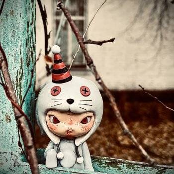 Жутко страшный Кролик и другие жутики  от Pop mart