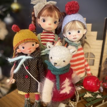 Новогодние  гномики.