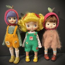 Комбинезоны для кукол Littleberry, stodoll M,  holala, monst doll и подобных