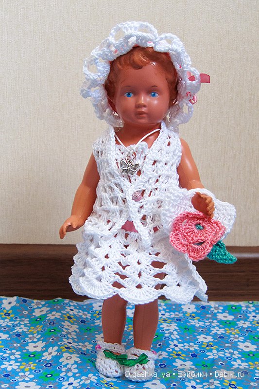 Наряд для Дюймовочки — Реплики кукол Schildkrot (Шильдкрет): тортулон (фото 3)