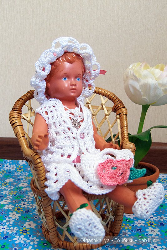 Наряд для Дюймовочки — Реплики кукол Schildkrot (Шильдкрет): тортулон (фото 4)