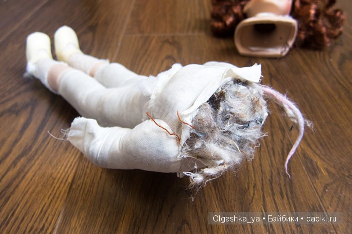 Как я Алису лечила | Бэйбики Как я Алису лечила — Ремонт и реставрация фарфоровых кукол: склейка (фото 2)