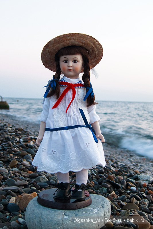 Мэри и море — Антикварные куклы Simon & Halbig (S&H): Симон Хальбиг