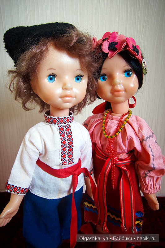 Куклы украинских фабрик из моей коллекции. Часть 2. О любви (фото 9)