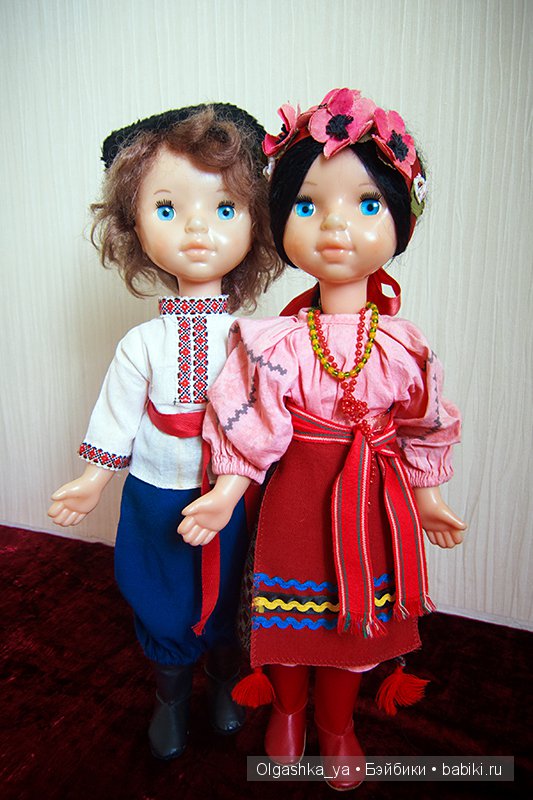 Куклы украинских фабрик из моей коллекции. Часть 2. О любви (фото 8)