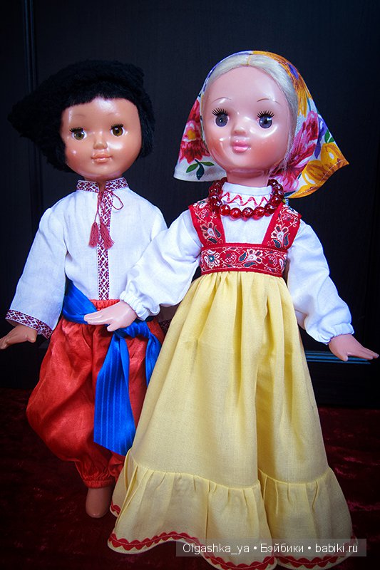 Куклы украинских фабрик из моей коллекции. Часть 2. О любви (фото 5)