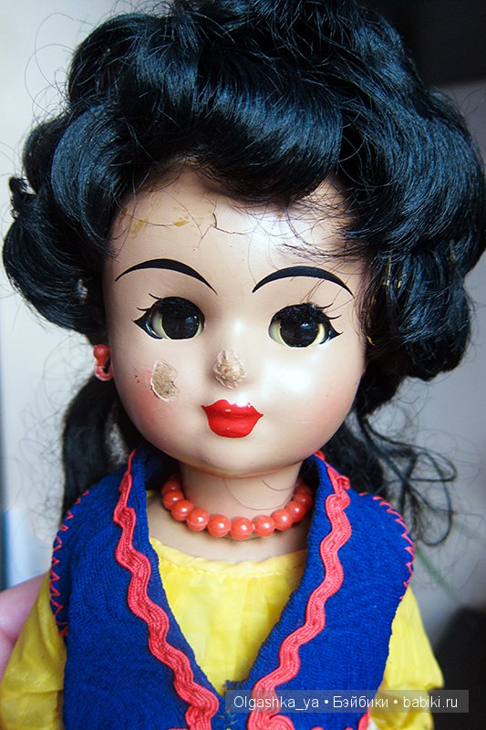 Проба пера в реставрации прессопилочных кукол