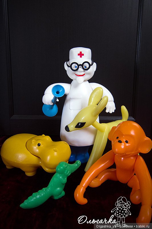 Полиэтиленовые куклы и игрушки из СССР (фото 9)