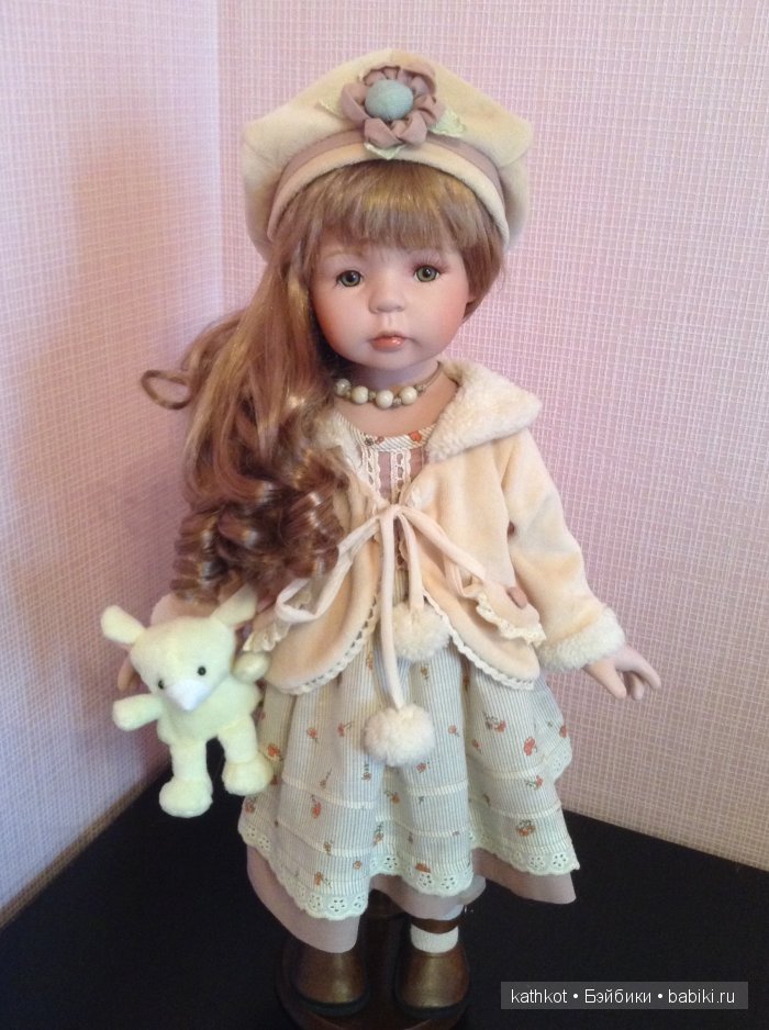 Моя милашка Машенька, австрийская фарфоровая куколка (фото 7)
