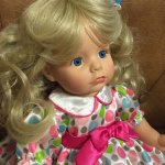 Веселый горошек или новый имидж моей малышки Сюзи от Susan Wakeen