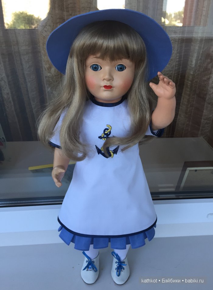 Новая жизнь старой куклы. Часть 2 "Морские мотивы"