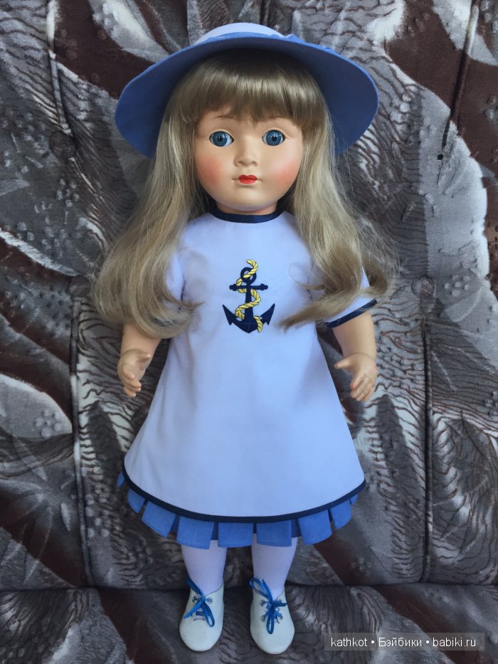 Новая жизнь старой куклы. Часть 2 "Морские мотивы"