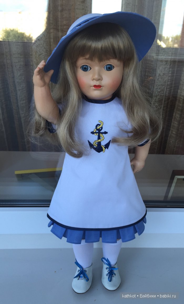 Новая жизнь старой куклы. Часть 2 "Морские мотивы"