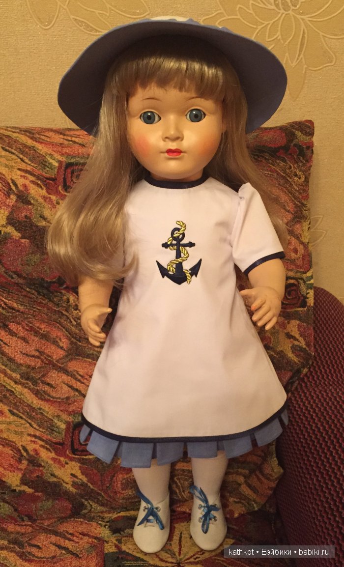 Новая жизнь старой куклы. Часть 2 "Морские мотивы" (фото 7)