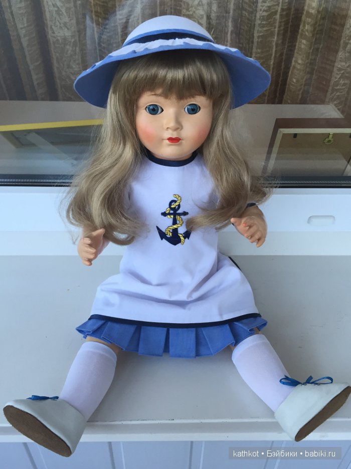 Новая жизнь старой куклы. Часть 2 "Морские мотивы"