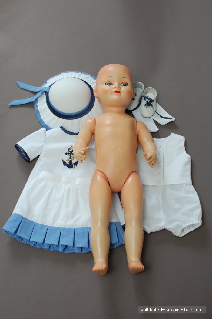 Новая жизнь старой куклы. Часть 2 "Морские мотивы" (фото 3)