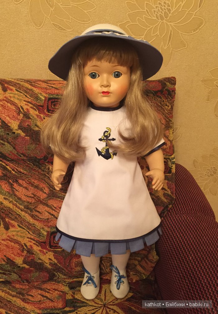 Новая жизнь старой куклы. Часть 2 "Морские мотивы" (фото 10)