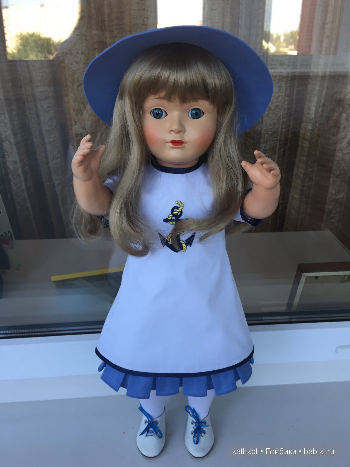 Новая жизнь старой куклы. Часть 2 "Морские мотивы"