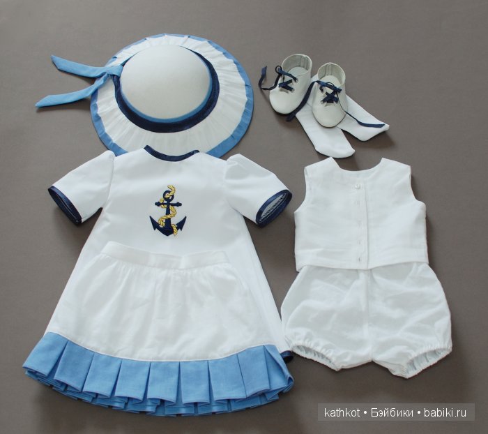 Новая жизнь старой куклы. Часть 2 "Морские мотивы" (фото 2)