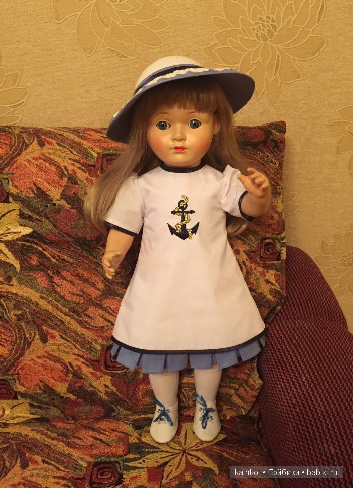 Новая жизнь старой куклы. Часть 2 "Морские мотивы" (фото 9)