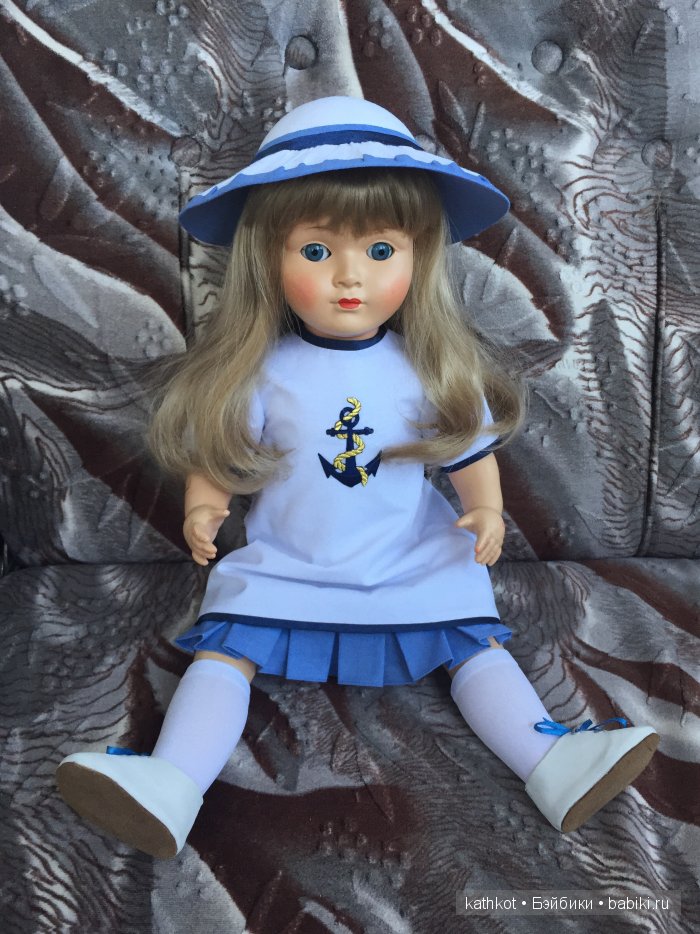 Новая жизнь старой куклы. Часть 2 "Морские мотивы"
