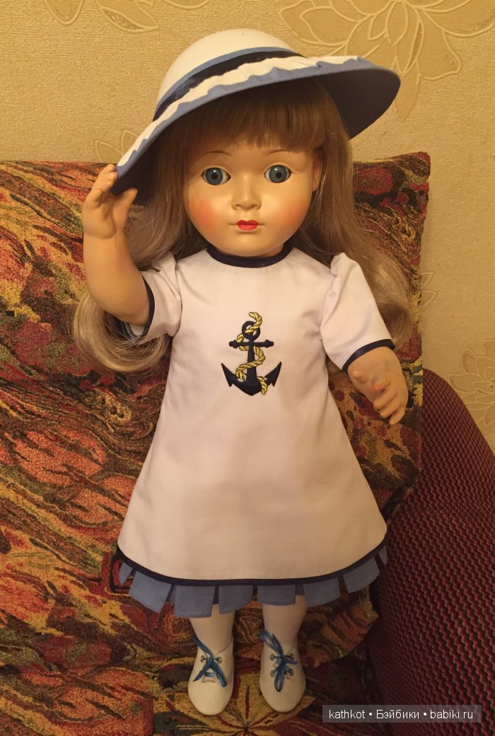 Новая жизнь старой куклы. Часть 2 "Морские мотивы" (фото 8)