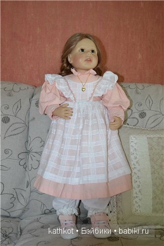 Мой толстенький хомячок - Верена, коллекционая кукла от Brigitte Leman