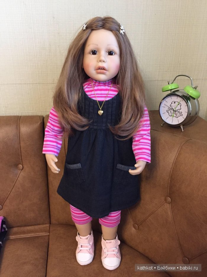 Мой толстенький хомячок - Верена, коллекционая кукла от Brigitte Leman (фото 3)