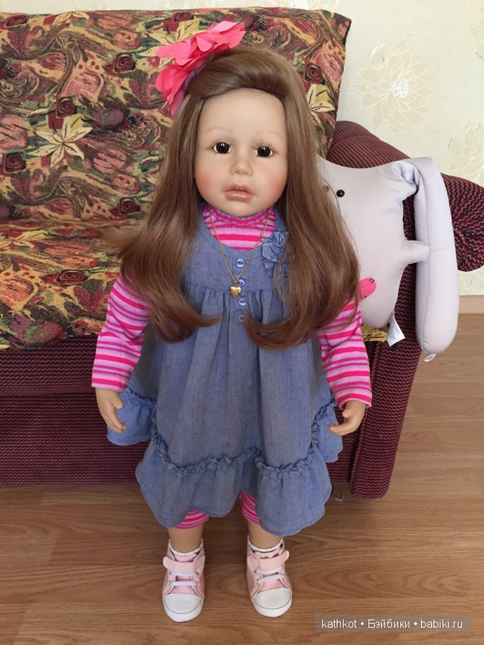 Мой толстенький хомячок - Верена, коллекционая кукла от Brigitte Leman