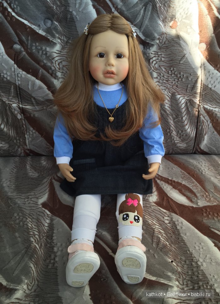 Мой толстенький хомячок - Верена, коллекционая кукла от Brigitte Leman (фото 8)