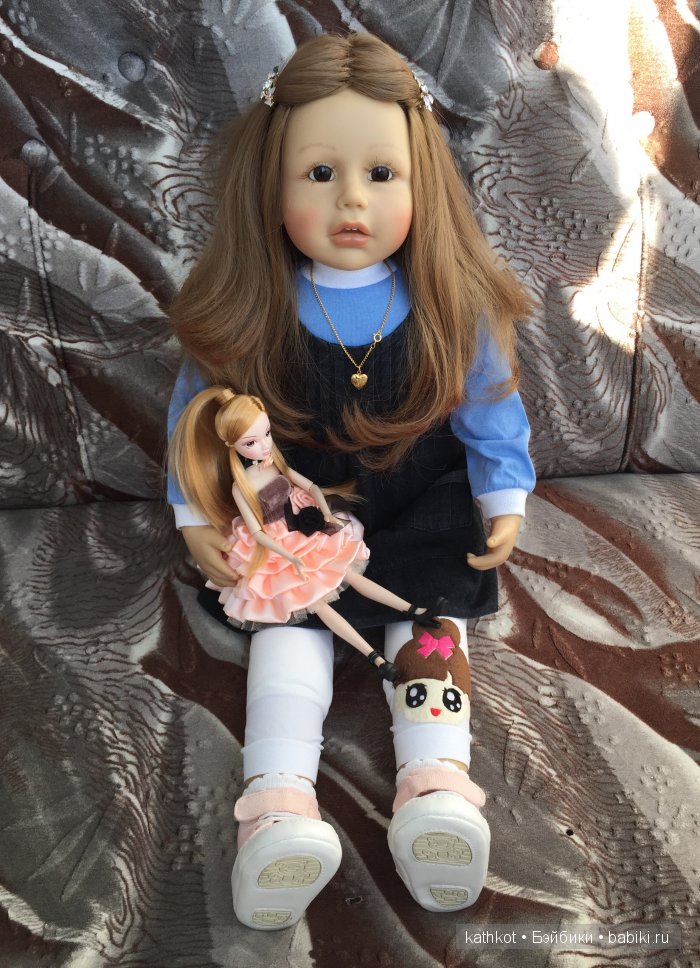 Мой толстенький хомячок - Верена, коллекционая кукла от Brigitte Leman (фото 9)