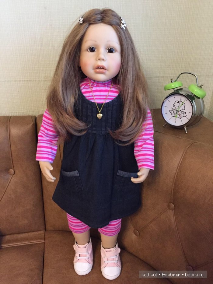 Мой толстенький хомячок - Верена, коллекционая кукла от Brigitte Leman (фото 4)