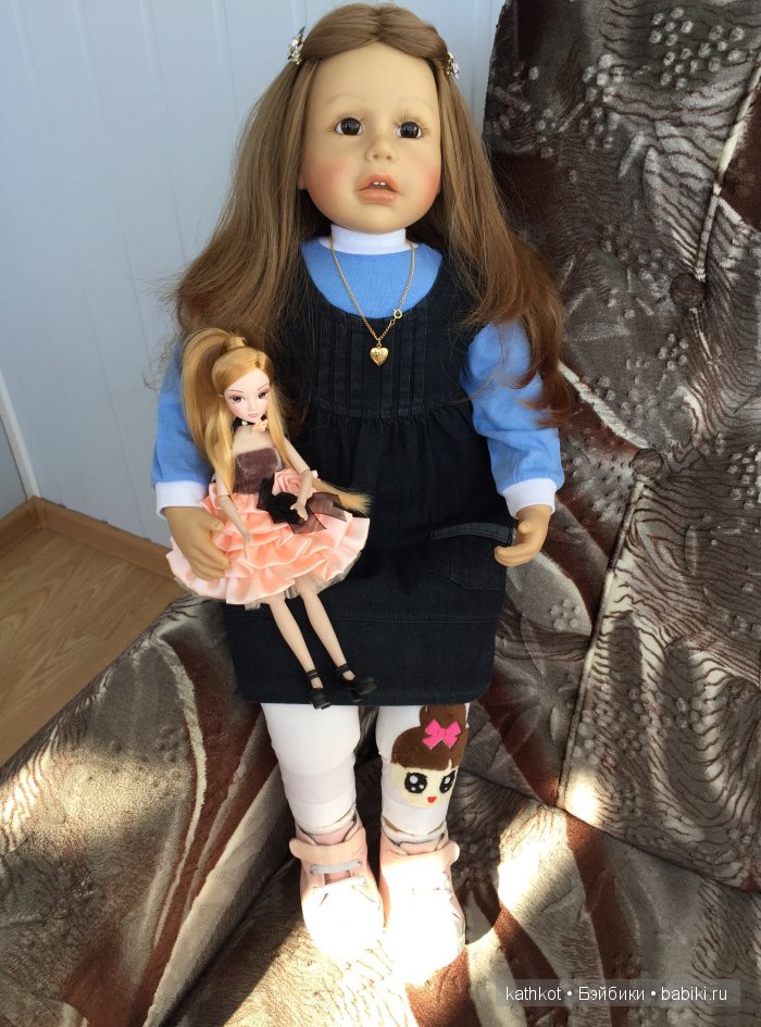 Мой толстенький хомячок - Верена, коллекционая кукла от Brigitte Leman (фото 10)